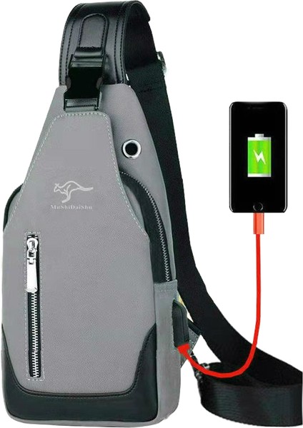 Erkek Naylon Crossbody Çanta Omuz Çantası (Yurt Dışından) modelleri
