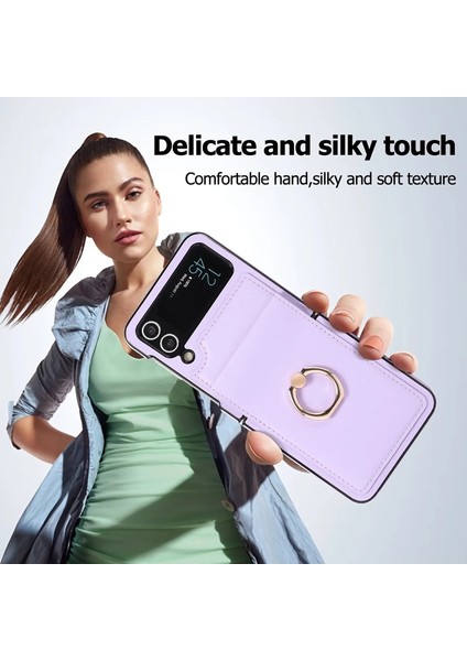 For Samsung Galaxy Z Flip 4 Yüzük Koyu Renk Her Şey Dahil Cep Telefonu Kılıfları Kılıfı fiyatları