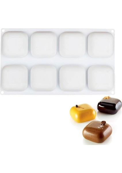 Profesyonel Kare Silikon Pasta Kek Kalıbı fiyatları