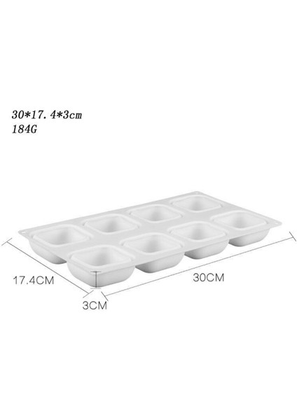 Profesyonel Kare Silikon Pasta Kek Kalıbı modelleri