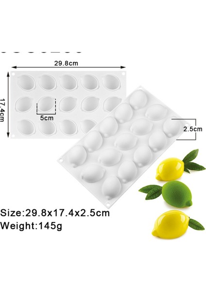 Profesyonel Limon Silikon Pasta Kek Kalıbı fiyatları