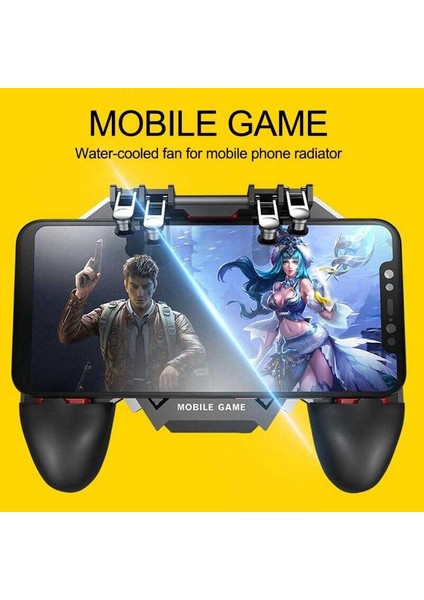 Case 4U AK77-2 4000 Mah Orjinal Mobil Game Oyun Aparatı Siyah