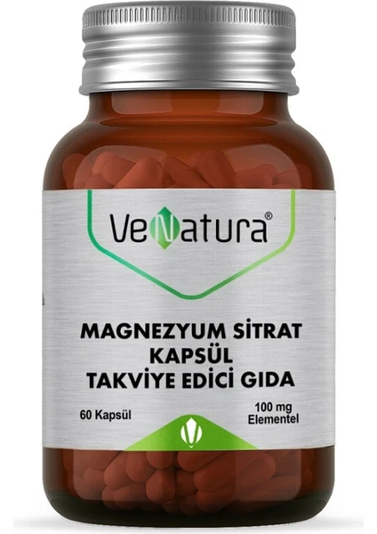 Magnezyum Sitrat 60 Kapsül