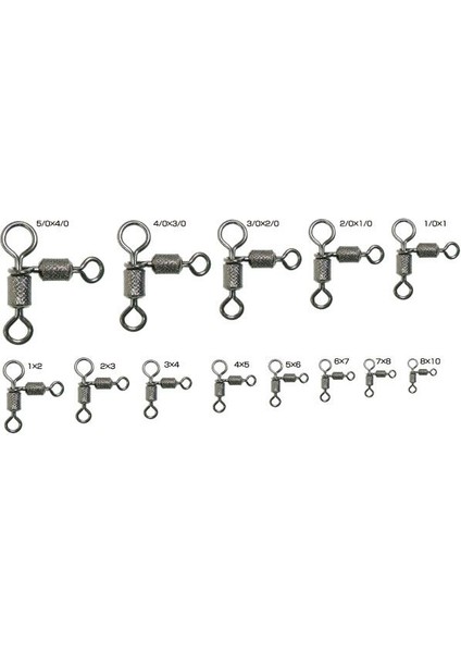 Rolling Swivel Oyako Ikiz Fırdöndü 5×6