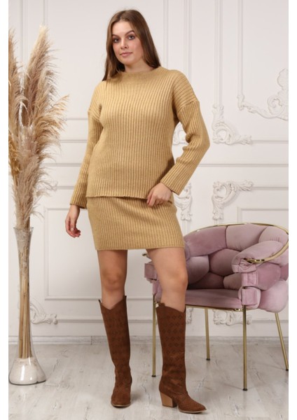 Kendinden Yakalı Fitilli Kazak fiyatları