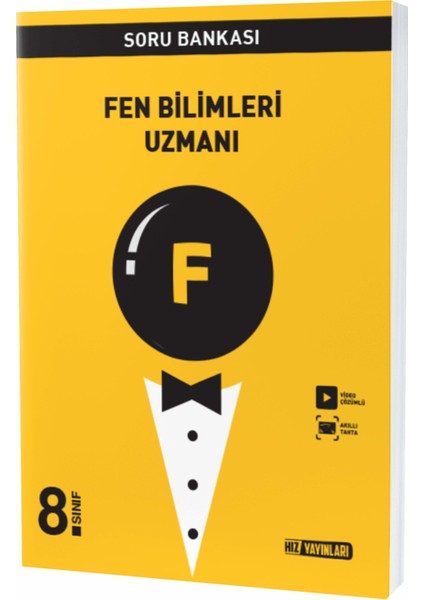 Hız Yayınları 8. Sınıf Fen Bilimleri Uzmanı Soru Bankası