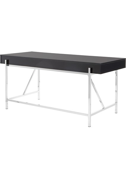 Mandy Paslanmaz Metal Siyah Çalışma Masası indirimleri