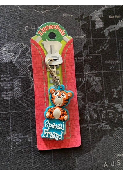 Special Friend Anahtarlık Fermuar Süsü