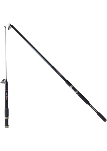 Apache 3.90M, 250GR Tele Kamış, Matt Black