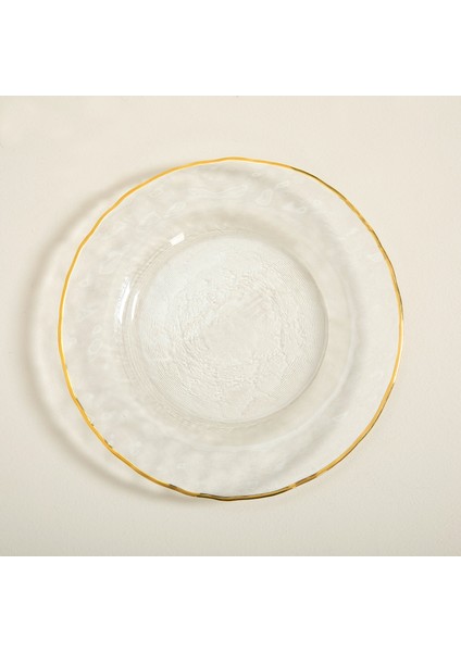 Ice Tabak 22 cm Transparan/altın fiyatları