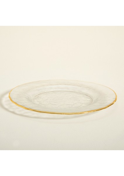 Ice Tabak 22 cm Transparan/altın fırsatları