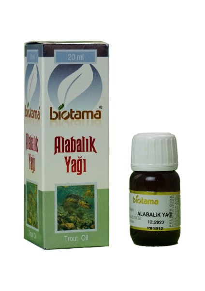 Alabalık Yağı 20 ml