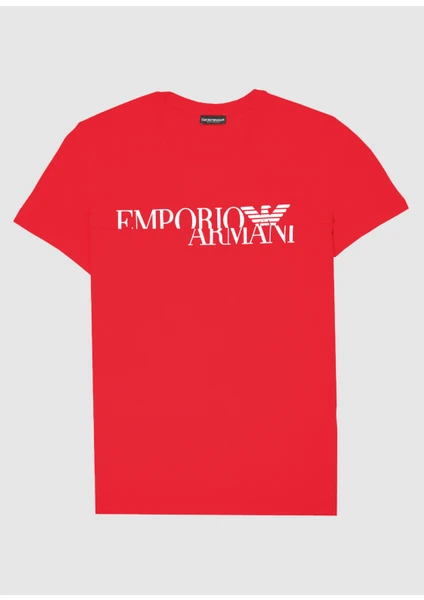 Emporio Armani Erkek Bisiklet Yaka Tişört 211818 U006300