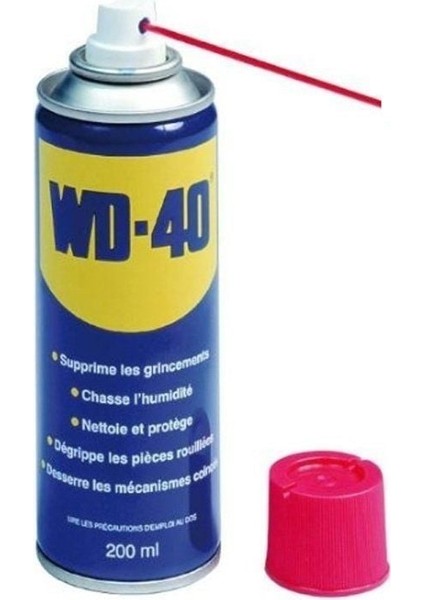 Wd 40 200 ml Genel Amaçlı Yağlama ve Pas Sökücü Sprey Pipetli