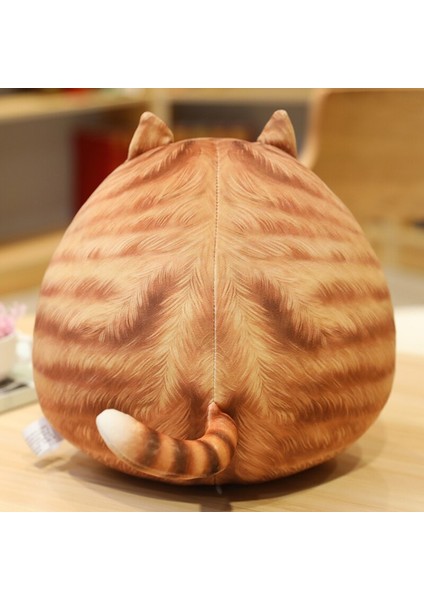 50 cm Sevimli Kedi Peluş Oyuncak - Kahverengi (Yurt Dışından)