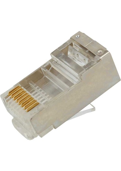 PM-2334 Metal RJ45 Cat5 Metal Uç 8p/8c Shıeld 100 Lü