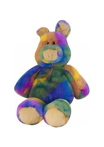 Gökkuşağı Renkli Bebek Pv Peluş Oyuncak Renkli Ayı Tavşan (Domuz)