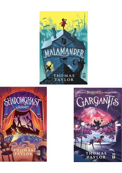 Malamander Gargantis Shadowghast 3 Kitap - Thomas Taylor