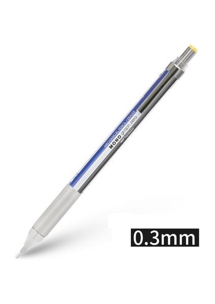 1 Adet Gümüş 0.3mm Profesyonel Mekanik Kalemler Mono Grafik Çizim Grafit Taslak Kroki Kalem Okul Malzemeleri | Mekanik Kalemler