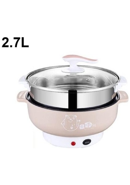 Ev Pirinç Ocak Güveç Pot Çok Fonksiyonlu Elektrikli Vapur Öğrenci Yurdu Yapışmaz Elektrikli Sıcak Pot Büyük Kapasiteli 220 V | Multicokers fiyatları