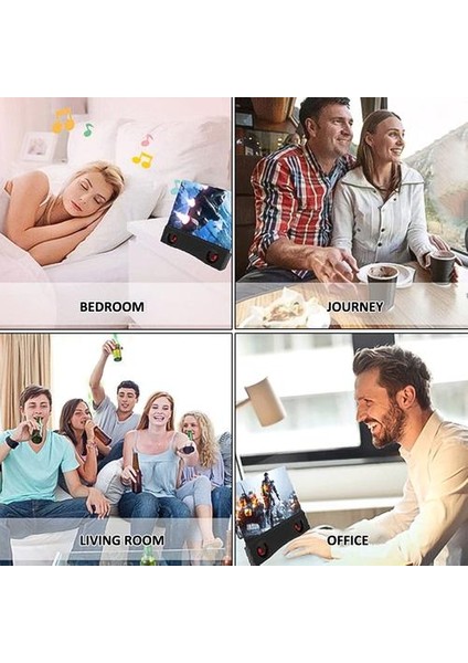 12 "hd 3D Bluetooth Telefon Ekran Büyüteç Stereo Hoparlör Hd Video Amplifikatör Evrensel Cep Telefonu Için Gücü fırsatları