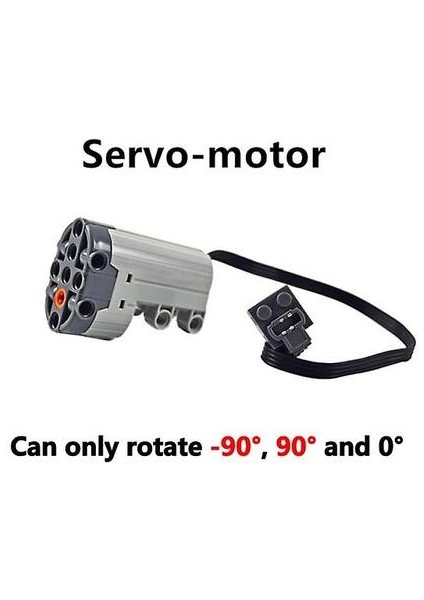 Teknik Parçalar Motor Çok Güç Fonksiyonları 8293 8883 Aracı Servo Tren Model Setleri Yapı Taşları Uyumlu Tüm Markalar (Servo-Motor)