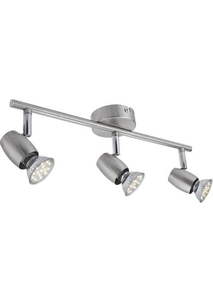 Seeseer LED Tavan Işık Dönebilen, Döner Tasarım, 3 Sıkılı Kolye Spot Işık Bar ile 3x 3 W GU10 LED Işık Ampuller, Açı Ayarlanabilir Kapalı Lig
