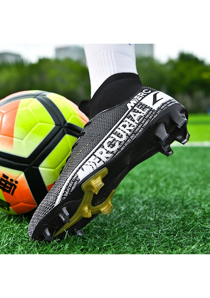 Fg/ag Erkek Krampon Erkek ve Çocuk Yüksek Bilek Futbol Ayakkabısı modelleri