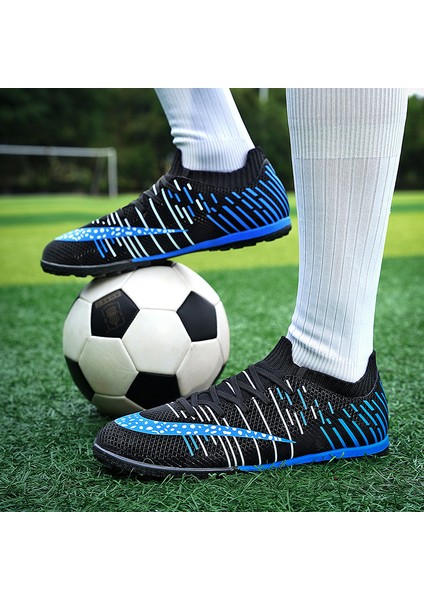 Erkekler Futbol Ayakkabıları Futbol Kramponları Eğitim Açık Tf Çim Kaymaz Yükseklik Ayak Bileği Rahat Sneakers fiyatları