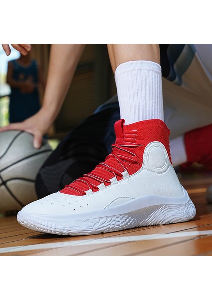 Erkek Yüksek Bilekli Basketbol Ayakkabısı Curry Finals Edition(Yurt Dışından)