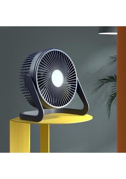 Ptmj Küçük USB Fan Masaüstü 5 Inç Fiş Mini Sessiz Ofis Öğrenci Yurdu Masaüstü Küçük Fanlar Taşınabilir Fan | Hayranları (Siyah)