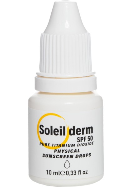 Pure Titanium Dioxide SPF50 Fiziksel Güneş Koruyucu Damla 10 ml