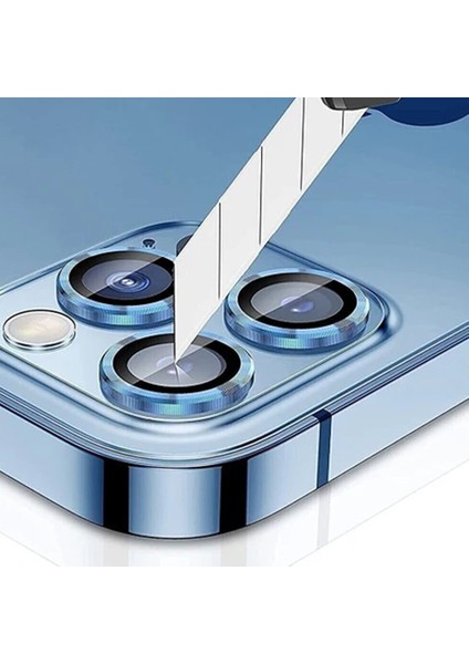 Iphone 11 ile Uyumlu Cam Kamera Lens Koruyucu Sffcamco Silver