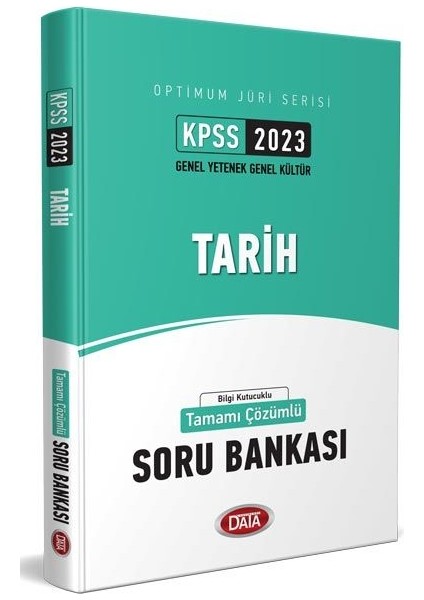 KPSS Jüri Optimum Serisi Tarih Çözümlü Soru Bankası