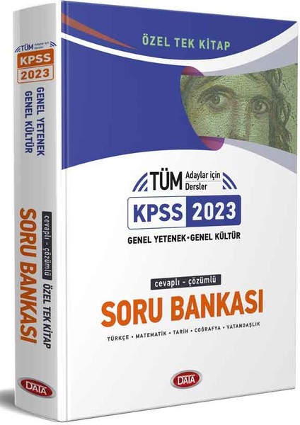 Data Yayınları 2022 KPSS Genel Yetenek - Genel Kültür Cevaplı - Çözümlü Soru Bankası