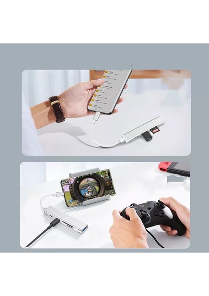 iPhone Lightning USB 3.0 USB 2.0 Sd Tf Kart Okuyucu Çevirici S503