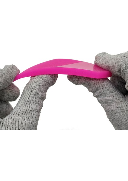 Ppf/tph Silikon Çekçek Ragle Cam Filmi Çekme Uygulama Aparatı Pembe 10X7.5CM