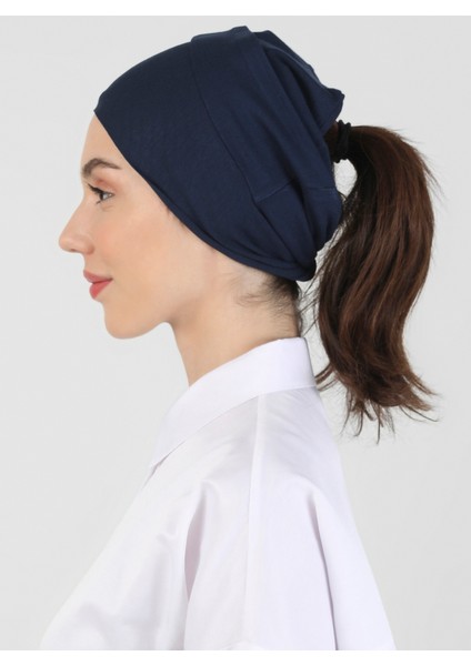 Büyük Bant Bone - Lacivert - Ecardin