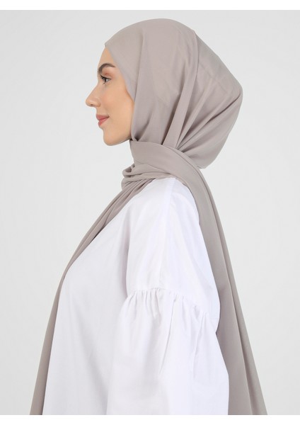 Boneli Şifon Şal - Taş - Ecardin modelleri