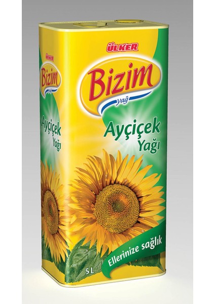 Ayçiçek Yağı Teneke 5 L