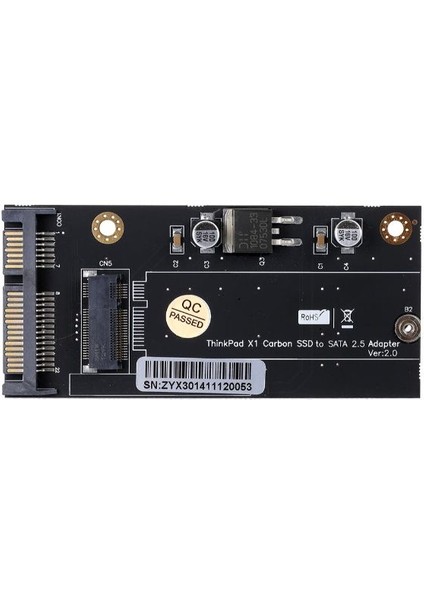 Lenovo Thinkpad X1 Carbon Için 20+6 Pin SSD Ila Sata 2,5" Adaptör Kartı Dönüştürücüsü