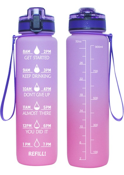 Trıtan Gradient Space Cup Buzlu Plastik Bardak (Yurt Dışından)