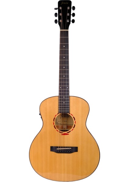 Ft-1sena Elektro Akustik Gitar (Natural)