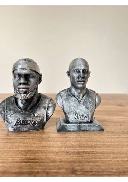 Kobe Bryant ve Lebron James 10 cm
