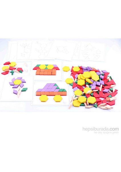 125PCS Intellectual Puzzle Blocks