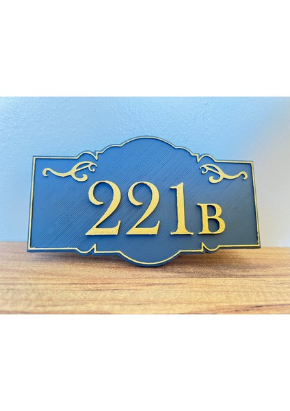 221B Baker Street Levha modelleri