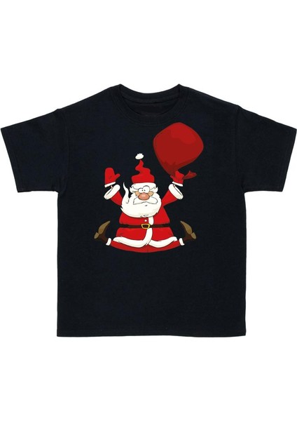 Merry Christmass Noel Baba Yılbaşı Çocuk Tişört New Year