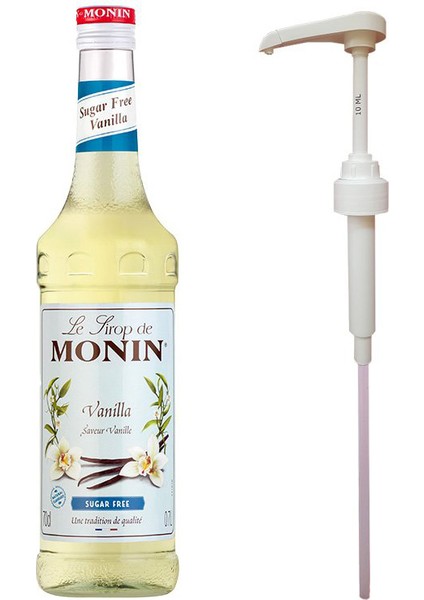 Şekersiz Vanilya 700ML Şurup + Monin Şurup Pompası