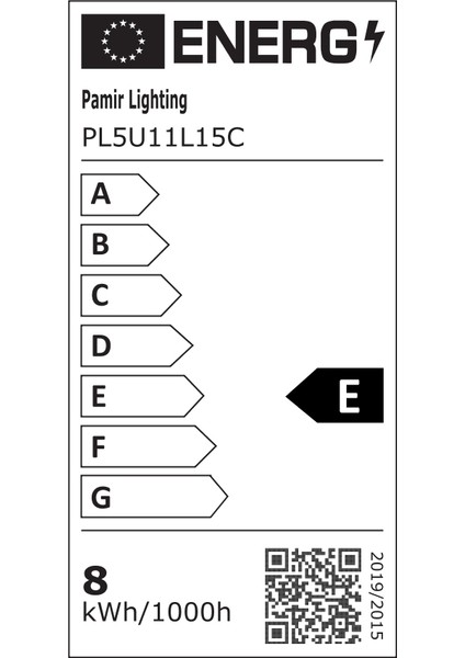 Ayna Üstü Modern Led'li Aplik, Beyaz Gövde, 8W, 3000K Sarı Işık