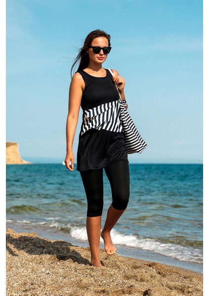 Kadın Yarı Kapalı Mayo M2210-SIYAH fiyatları